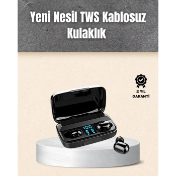 A10s TWS Ergonomik Bluetooth Kulaklık Uzun Pil Ömürlü