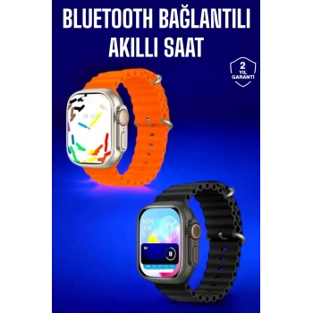 Akıllı Saat Arama Cevaplayan Bildirim Görme Yeni Nesil Bluetooth Bağlantılı