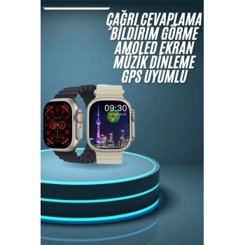 Akıllı Saat Çok Fonksiyonlu Uzun Pil Ömürlü Çağrı Cevaplayabilen Kol Saati