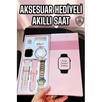 Akıllı Saat Sesli Görüşme Bildirim Görme Uyku ve Sağlık Takibi