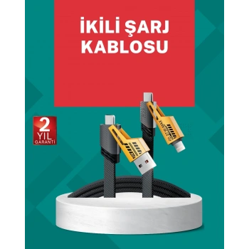 Akıllı Telefon Tablet Laptop Uyumlu 65W Güçlü Veri Kablosu