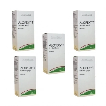 Alopexy T %5 Deri Spreyi 60 ML 5 Adet