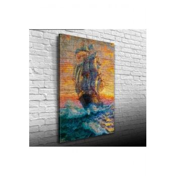Amiral Gemisi Canvas Tablo (50x70)