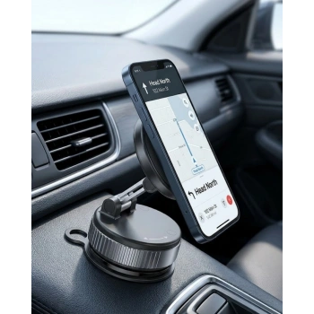 Araç İçi Manyetik Navigasyon Telefon Tutucu Güçlü Mıknatıslı Stand