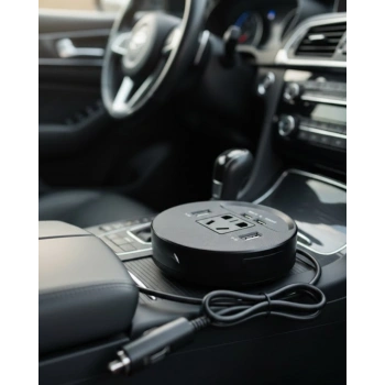 Araç İçi Power Inverter Çoklu USB Girişli Hızlı ve Güvenli Şarj
