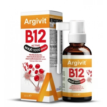 Argivit Vitamin B12 Active Maxi Sprey 30 ml