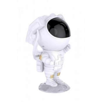 Astronot Şeklinde Bluetooth Hoparlör Gökyüzü Kumandalı Aydınlatma Lamba