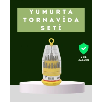 Ateşe Dayanıklı Tornavida Seti Elektronik Tamir İçin Çok Uçlu