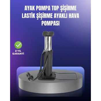 Ayak Pompası Otomobil Motosiklet Bisiklet Lastik Şişirme