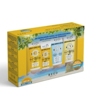Beeo Apicare Avantajlı Paket - Plaj Çantası Hediyeli