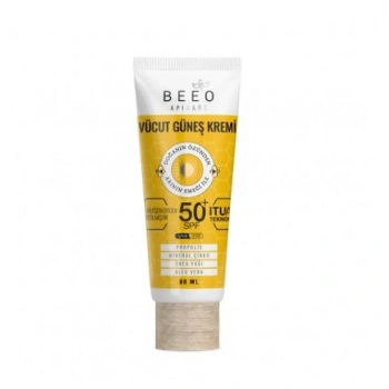 Beeo Apicare Vücut Güneş Kremi Spf50+ 80 ml