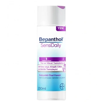 Bepanthol Sensidaily Yüz ve Vücut Temizleme Jeli 200 ml