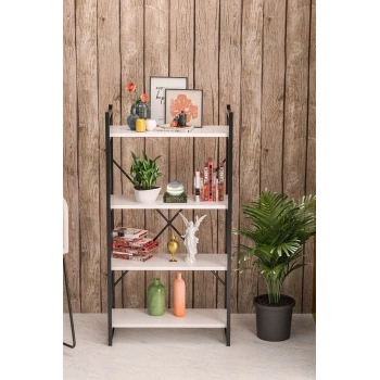 Beyaz 4 Raflı Dolap 7003