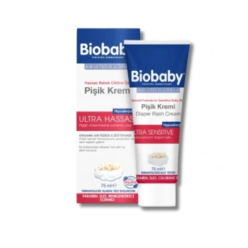 Biobaby Ultra Hassas Pişik Giderici Krem 75 ml