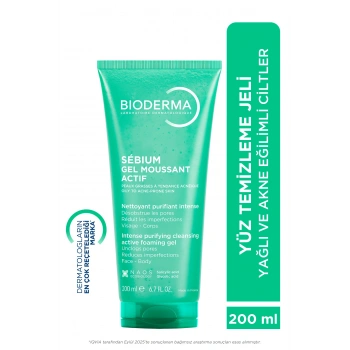Bioderma Sebium Foaming Gel Actif 200 ml