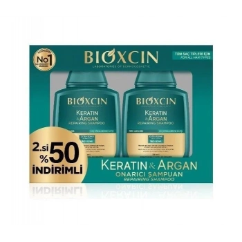 Bioxcin Keratin Argan Şampuan 300 ml - 2.si %50 İndirimli
