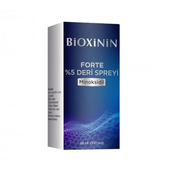 Bioxinin Forte Minoksidil %5 Deri Spreyi 60 ml