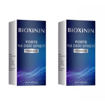 Bioxinin Forte Minoksidil %5 Deri Spreyi 60 ml 2 Adet
