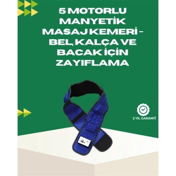 Bölgesel Masaj ve Sıkılaştırma Kemeri Fişli Kullanım