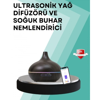 Büyük Su Hazneli Ultrasonik Difüzör ve Oda Nemlendirici