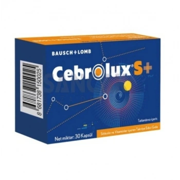 Cebrolux S+ Sitikolin Vitamin 30 Kapsül
