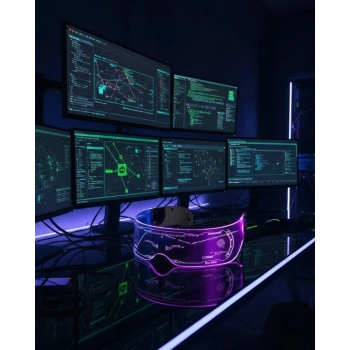 Çok Renkli LED Parti Gözlüğü Ergonomik ve Hafif Tasarım