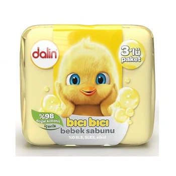 Dalin Bıcı Bıcı Bebek Sabunu 3lü Paket