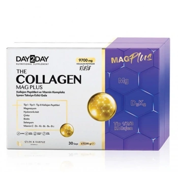 Day2Day Collagen Mag Plus Çilek Karpuz Aromalı 30 Saşe