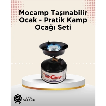 Dayanıklı, Paslanmaz ve Yüksek Isı Dayanımlı Kamp Ocağı – Uzun Süreli Kullanım İçin