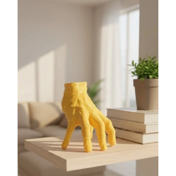 DEKORASYON EL KÜCÜK SARI