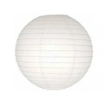 Dekoratif Çin Feneri – Kağıt Lamba - Beyaz - DEV BOY