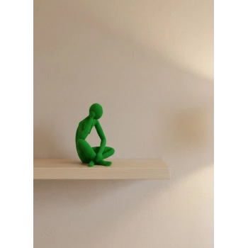 DEKORATİF İNSAN FİGÜRÜ YEŞİL