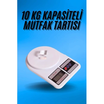Dijital Hassas 10 Kg Mutfak terazisi tartısı LCD Ekran Mutfak Tartısı