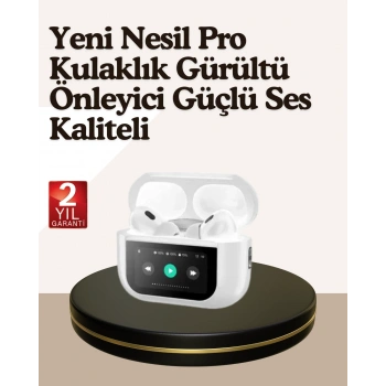 Dokunmatik Kontrollü Gürültü Önleyici Bluetooth Kulaklık Şarj Göstergeli
