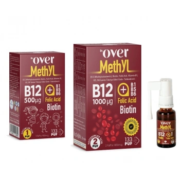 Dr. Over Methyl B12 Plus 500 mcg 20 ml