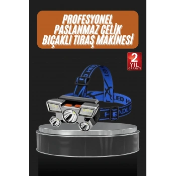 El Feneri Süper Kafa Lambası 4 Modlu 5 Led Kafa Feneri