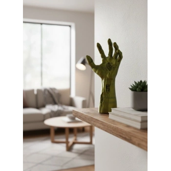 El Formu Masaüstü Dekor Obje