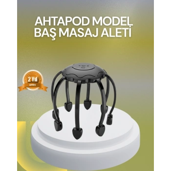 Elektrikli Kafa Masaj Aleti Çok Noktalı 360 Derece Kapsama