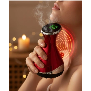 Elektrikli Kupa Masaj Aleti Ayarlanabilir Vakum ve Isıtma Fonksiyonlu