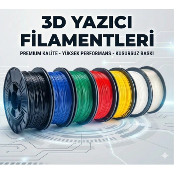 Filament 3D Kalem Yazıcı Için 10 renk 20 metre