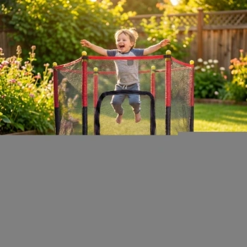 Fileli 140 cm Büyük Boy Trambolin