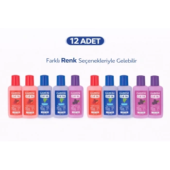 Gabrini Oje Sil Besleyici Aseton 125 ml Oje Çıkarıcı 12 Adet