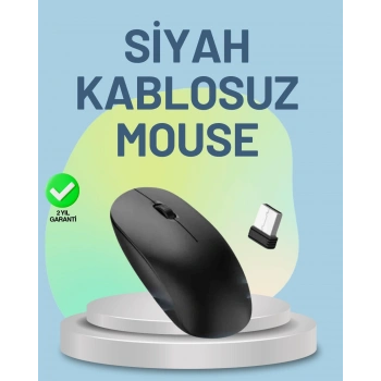 Geniş Uyumluluğa Sahip Sessiz Fare – Yüksek DPI ve Hafif