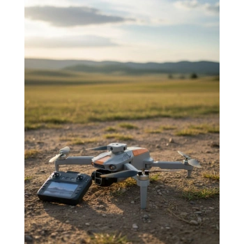GPS Özellikli Drone 1080P Kamera 360 Derece Dönebilen Uzun Uçuş Süreli