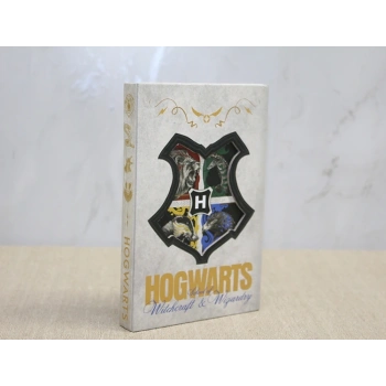 Harry Potter Hogwarts Amblemli Deri Defter