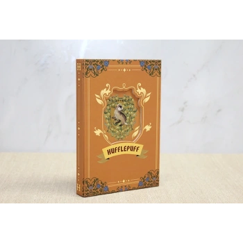 Harry Potter Hufflepuff Deri Defter