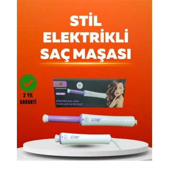 Hızlı Isınan, Kompakt ve Güvenli – Tüm Saç Tiplerine Uygun Kıvırma Cihazı