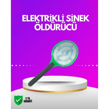 İç ve Dış Mekan Elektrikli Sinek Öldürücü | Hafif ve Ergonomik Tasarım