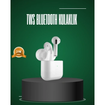 iPhone Pro ve Pro Max Uyumlu TWS Bluetooth Kulaklık Gürültü Engelleyici