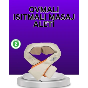 Isıtma Fonksiyonlu Ovmalı Boyun Omuz ve Vücut Masaj Cihazı Rahatlatıcı